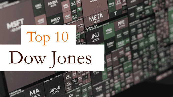 Top 10: Dow Jones