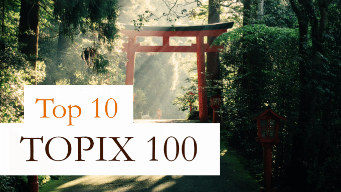 Top 10: TOPIX 100
