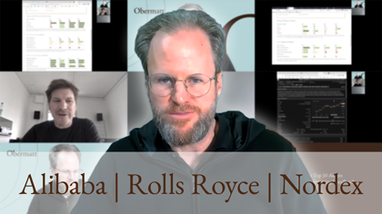 Alibaba | Rolls Royce | Nordex