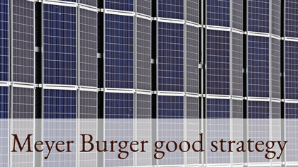 Meyer Burger good strategy