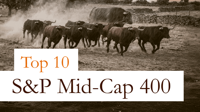 Top 10: S&P Mid-Cap 400