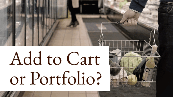 Shopping Cart or Portfolio?