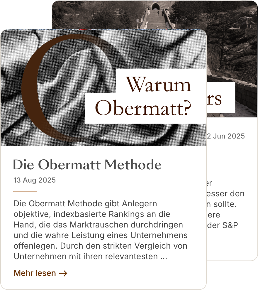 Aktienanalyse mit beispiel Obermatt Ränge Aktienanalyse